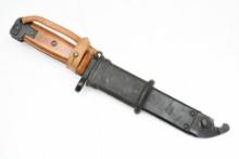 AKM Type II Bayonet (5.8" Blade) W/ Type I Scabbard, Insulator & Loop Hanger