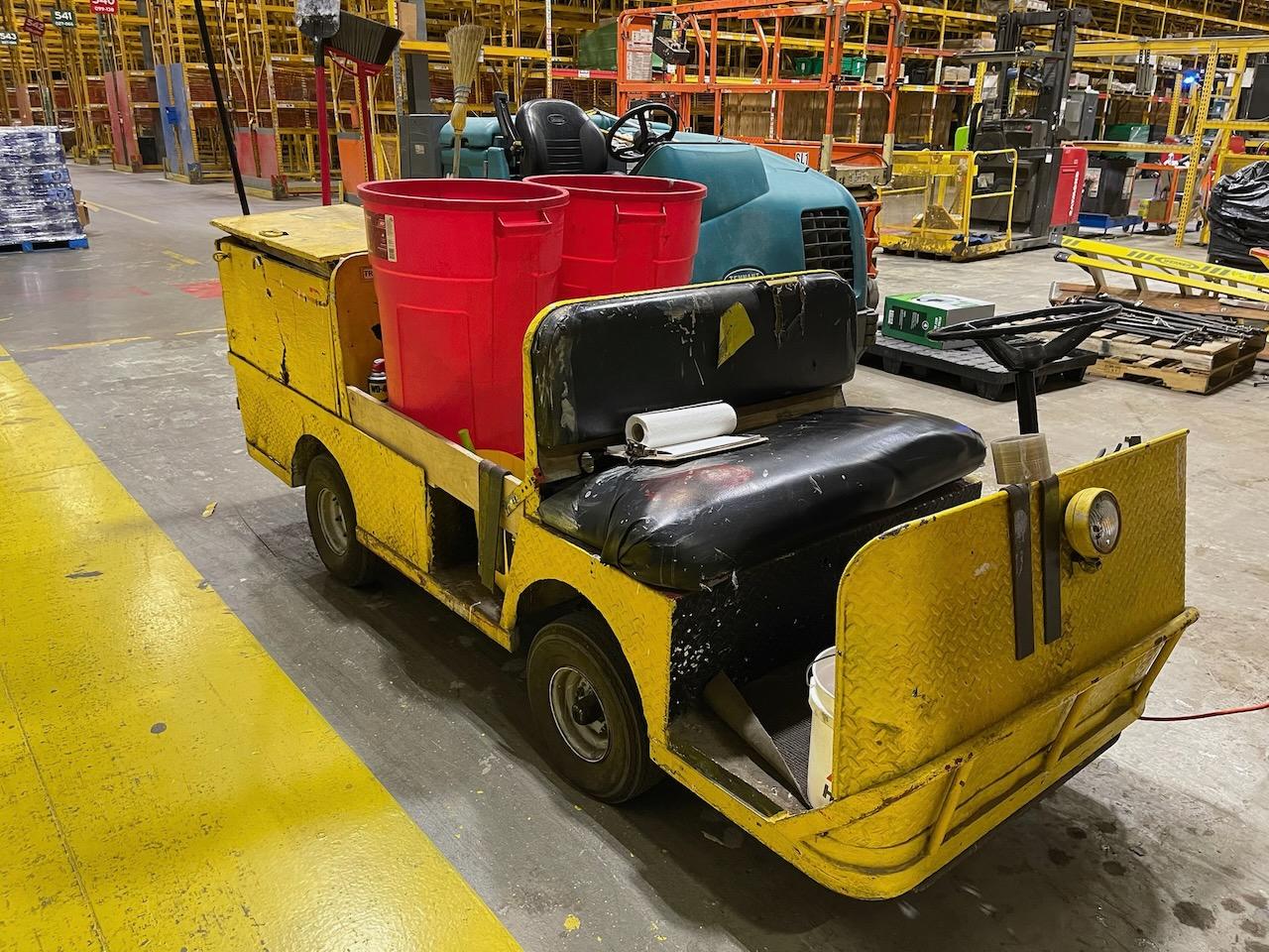 Utility Cleaning Truck for Warehouse Spills