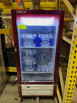 Turbo Air TGM-10SD 9.3 cu. ft. Super Deluxe refrigerated merchandising case