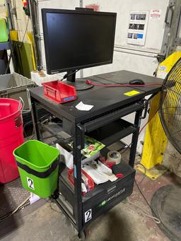 NewCASTLE Systems - Utility cart w/ power supply - EC Series