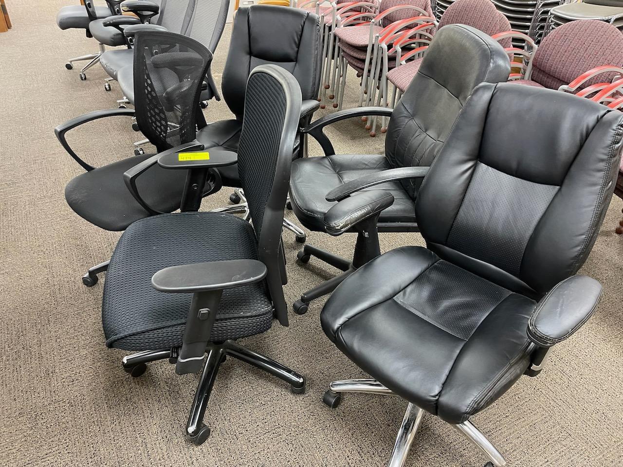 (5) Office Chairs