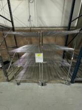 Rolling Wire Metro Racks