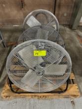 Tilt-Head Floor Fans