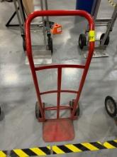 Orange Hand Truck