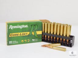 20 Rounds Remington .30-06 Ammunition - 150-grain Soft Point