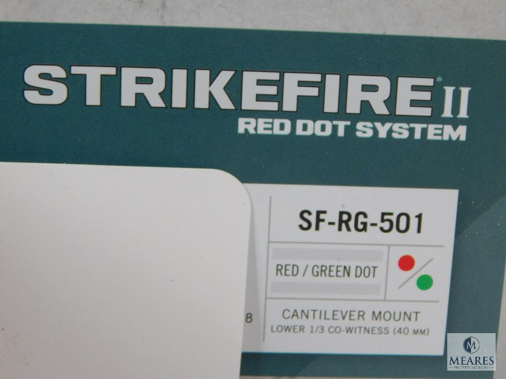 Strikefire II Red Dot System, Red/Green Dot, SF-RG-501 Cantilever Mount