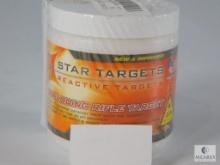 0.5 Pound Star Target Reactive Targets Exploding Rifle Targets