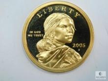 2005-S Sacagawea Dollar, Deep Cameo Proof