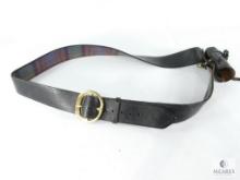 British Sword Cross Strap with Frog