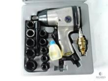 Pneumatic Impact Wrench with Sockets
