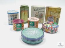 Girl Scouts of America Cookie and Nut Tins