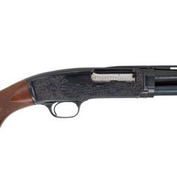 **Winchester Model 42 Skeet Number 5 Engraved Shotgun with Extra Barrel