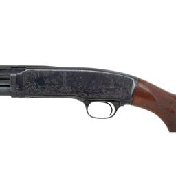 **Winchester Model 42 Skeet Number 5 Engraved Shotgun with Extra Barrel