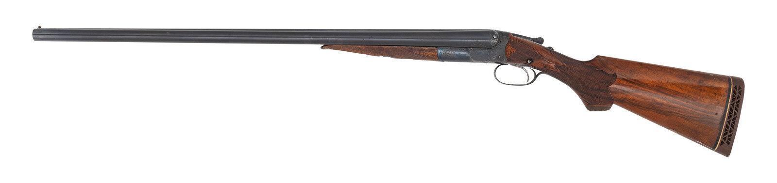 **High Quality B-Grade D.M. Lefever Crossbolt SxS Shotgun with Krupp Barrels