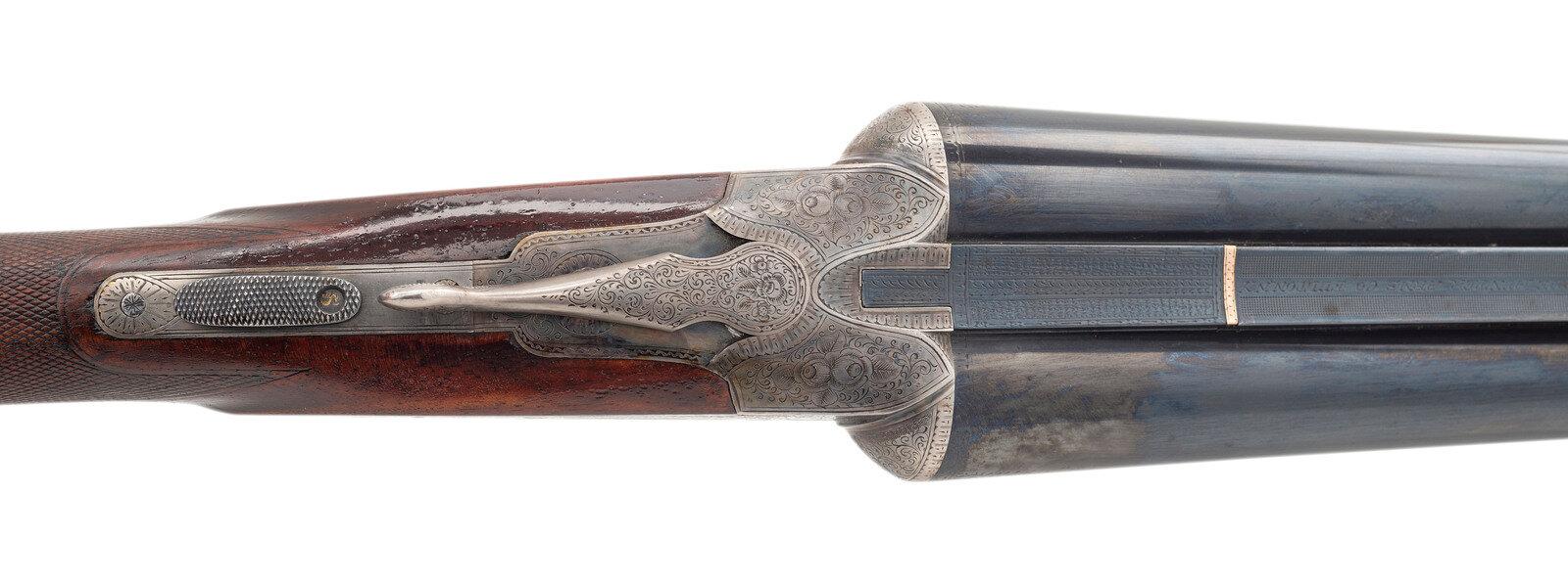 **L.C. Smith No. 5 Grade SxS Hammerless Shotgun for Hunter Arms Company