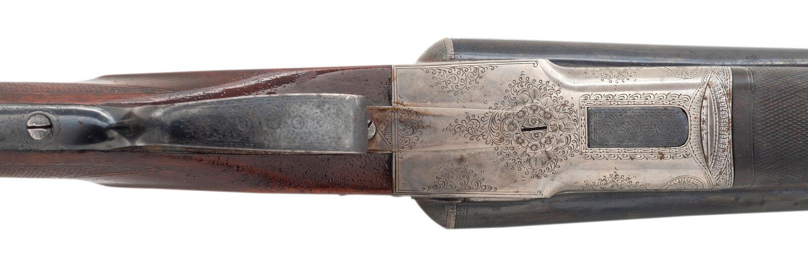 **L.C. Smith No. 5 Grade SxS Hammerless Shotgun for Hunter Arms Company