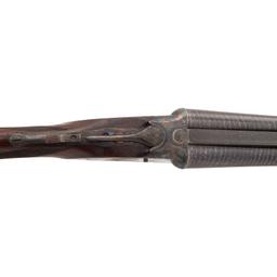 **F-Grade Lefever Arms Company SxS Hammerless Shotgun with Twist Steel Barrels