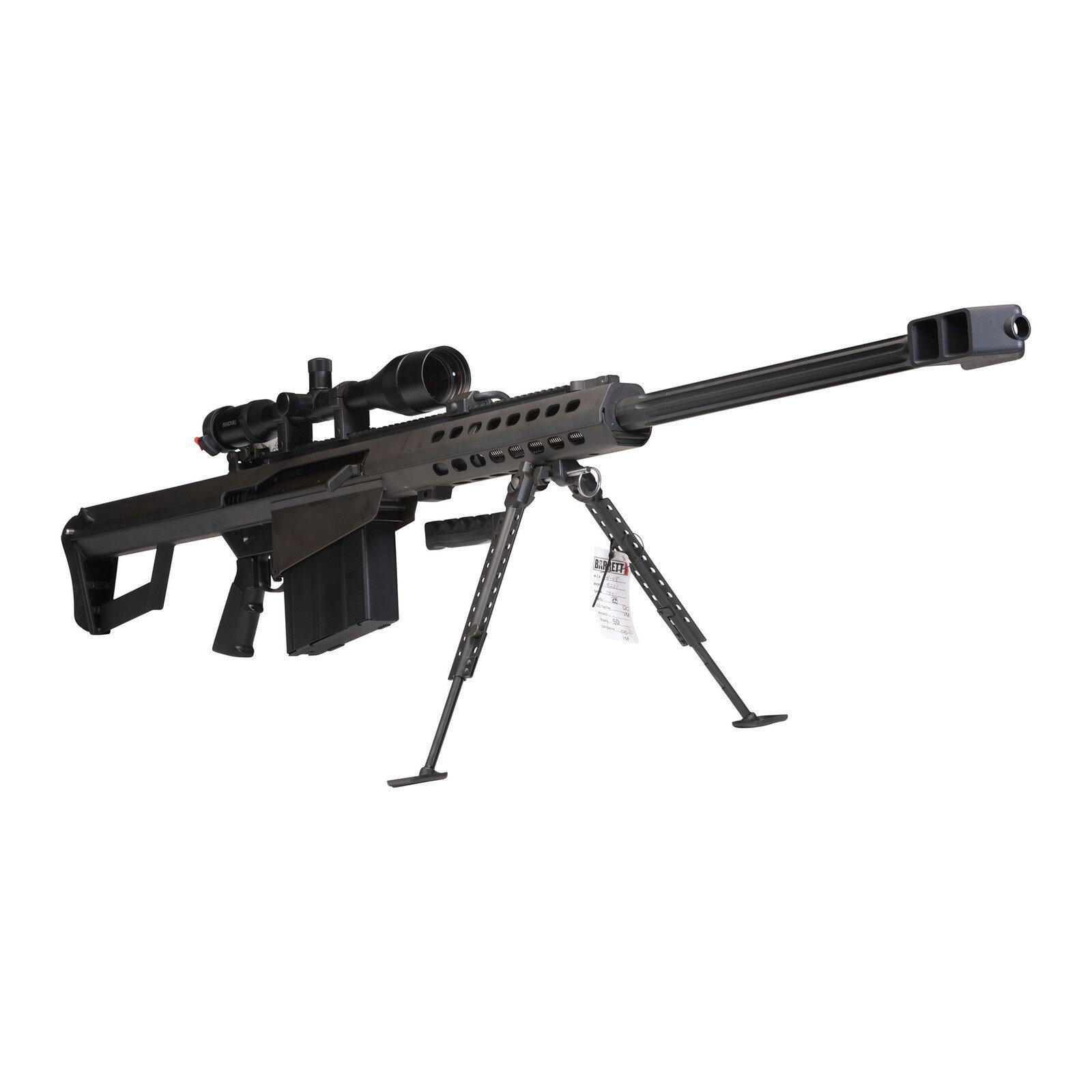 *Barrett M82A1 .50 BMG Rifle in Hard Case