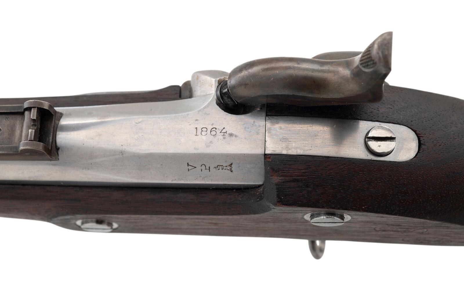 Fine US Springfield Model 1864 Rifle Musket (Model 1863 Type II)