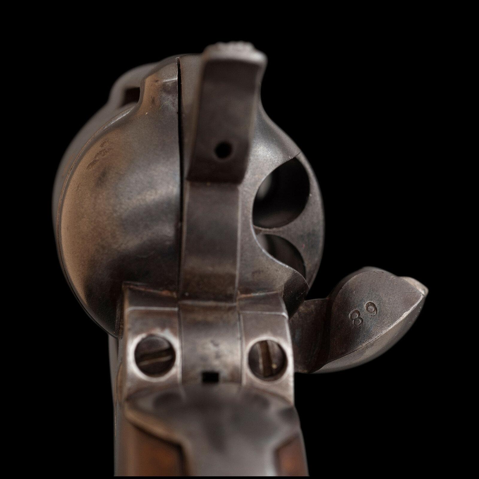 Custer Range Colt SAA Cav Revolver #5973 - A Lot 6 Delivery - Likely Picked Up at The Little Bighorn