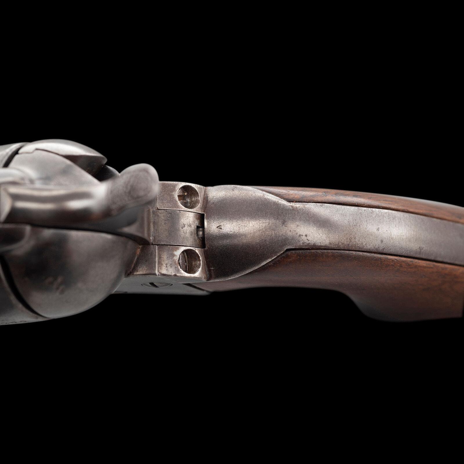 Custer Range Colt SAA Cav Revolver #5973 - A Lot 6 Delivery - Likely Picked Up at The Little Bighorn