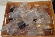 MLB Baseball Storage Display Case Bulk Lot Cubes Bases Autographed