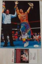 Marty Jannetty Autographed Signed 8x10 Photo WWF WWE JSA Wrestling AWA Rockers