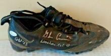 Autographed Signed Penn State College Football Game Used GU Cleat 2013 Glenn Carson JSA Sticker PSU