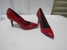 New Pair Of Ladies High Heel Patent Leather Shoes By Vera Wang
