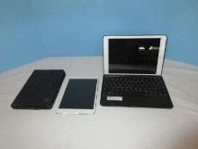 2 Electronic Devices Apple iPad w/Case & ZAGG Folio Keyboard w/iPad 9.7"