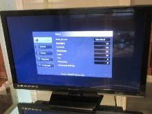 Emerson 28" Flat Screen TV on Stand Model No. LD280EM4- No Remote