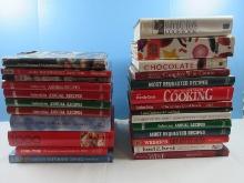 2 Books Misc Cookbooks Annual Southern Living, Chocolate, McCalls Cooking School, etc.