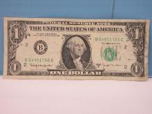 Scarce Bar Note One Dollar Bill Bank Note Series 1963B