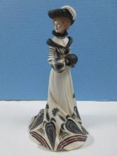 Sculpted Lenox Porcelain American Fashion Collection 8 3/4" "Tea At The Ritz" Collectors Figure