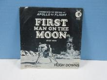 Rare Find Commemorative Record of Apollo 11 Flight First Man on The Moon July 1969 Vinyl 45