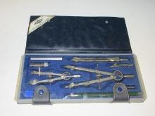 Alvin Precision Drawing Set Drafting Tools in Case