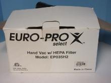 Euro-Pro Select Hand Vac w/ HEPA Filter Model: EPO35H2