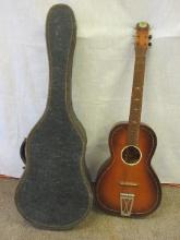 Regal Beginner Acoustic Guitar w/Case 36"