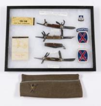 10 Pcs. Military Memorabilia