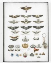 36 Pcs. Military Pins & Insignias