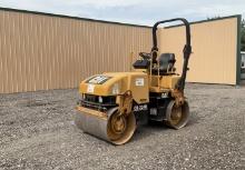 CAT CB224D Smooth Double Drum Roller