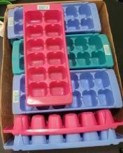 Colorful Plastic Ice Trays $1 STS