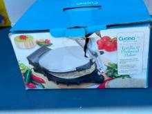 Cucina Pro- Tortilla & Flatbread Maker- ( Unclaimed Freight, Overstock, Return Merchandise)