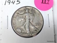 1945 Half Dollar - Walking Liberty