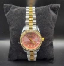 Pink Datejust Watch $1 STS