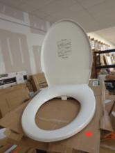 American Standard AquaWash Slim Non- Electric Slow Close Bidet Seat for Elongated Toilets in. White,