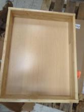 Replacement Wooden Drawers With Hardware In Open Box, Measure Approximately 17 in x 21 in x 4 in,