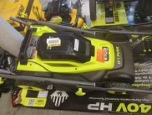 RYOBI (Tool ONLY) ONE+ HP 18V Brushless 16 in. Cordless Battery Walk Behind Push Lawn Mower (Tool
