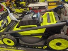 (MISSING BATTERY AND CHARGER) RYOBI 40V HP Brushless 20 in. Cordless Electric Battery Walk Behind