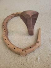 Wooden Snake $5 STS